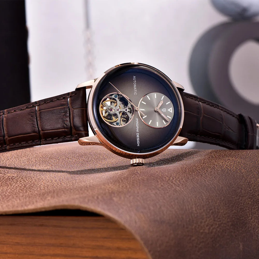 Balance Wheel Automatic Mechanical Men's Watch