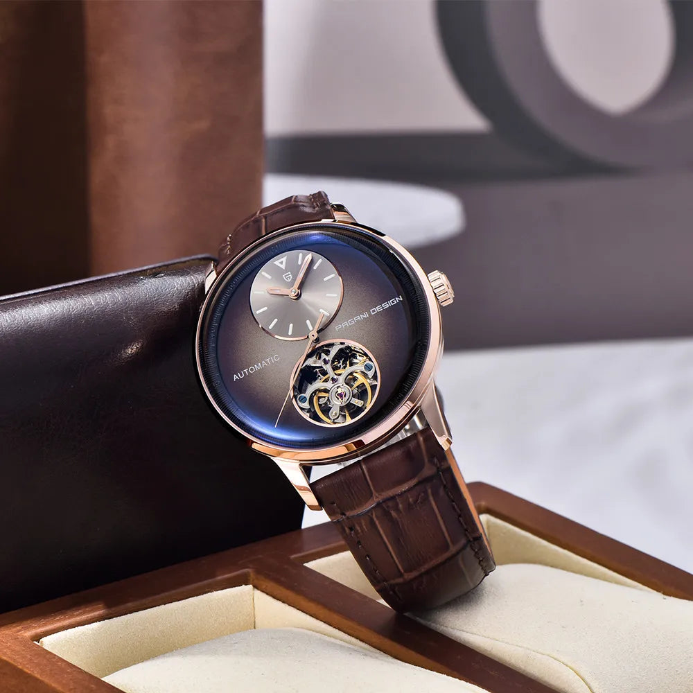 Balance Wheel Automatic Mechanical Men's Watch